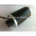OD 63mm hight torque 12v, 24v brush dc motor , with optical rotary encoder assembly